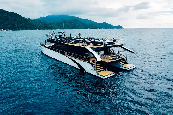 Aerial shot of Puerto Vallarta